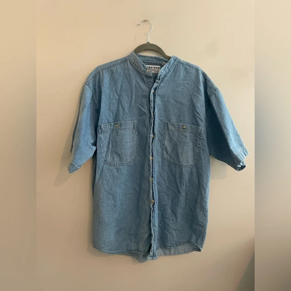Vintage Cactus Clothing Denim Shirt - Picture 1 of 3